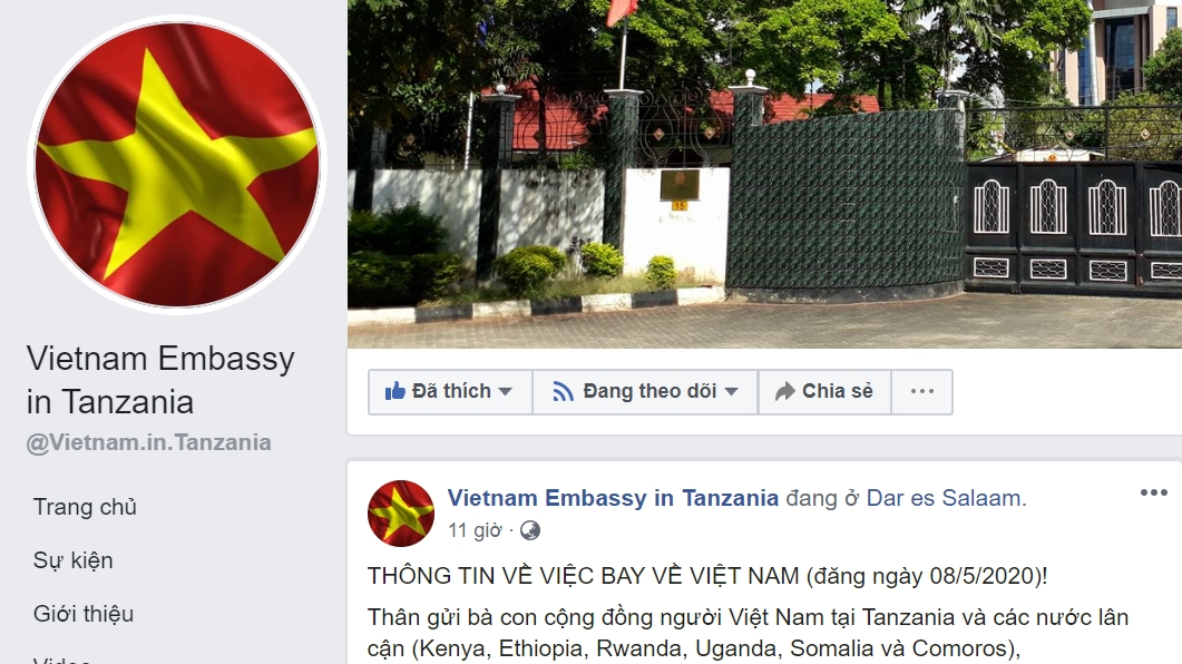 dai su quan viet nam tai tazania va vung lan can dua ra 6 luu y voi cong dan co nguyen vong ve nuoc