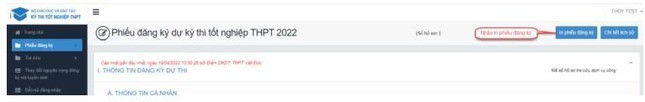 Chi tiết các bước đăng ký dự thi tốt nghiệp THPT 2022