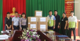 GNI trao tặng 20.000 khẩu trang và nhiều vật dụng y tế cho 2 xã thuộc huyện Quang Bình, tỉnh Hà Giang