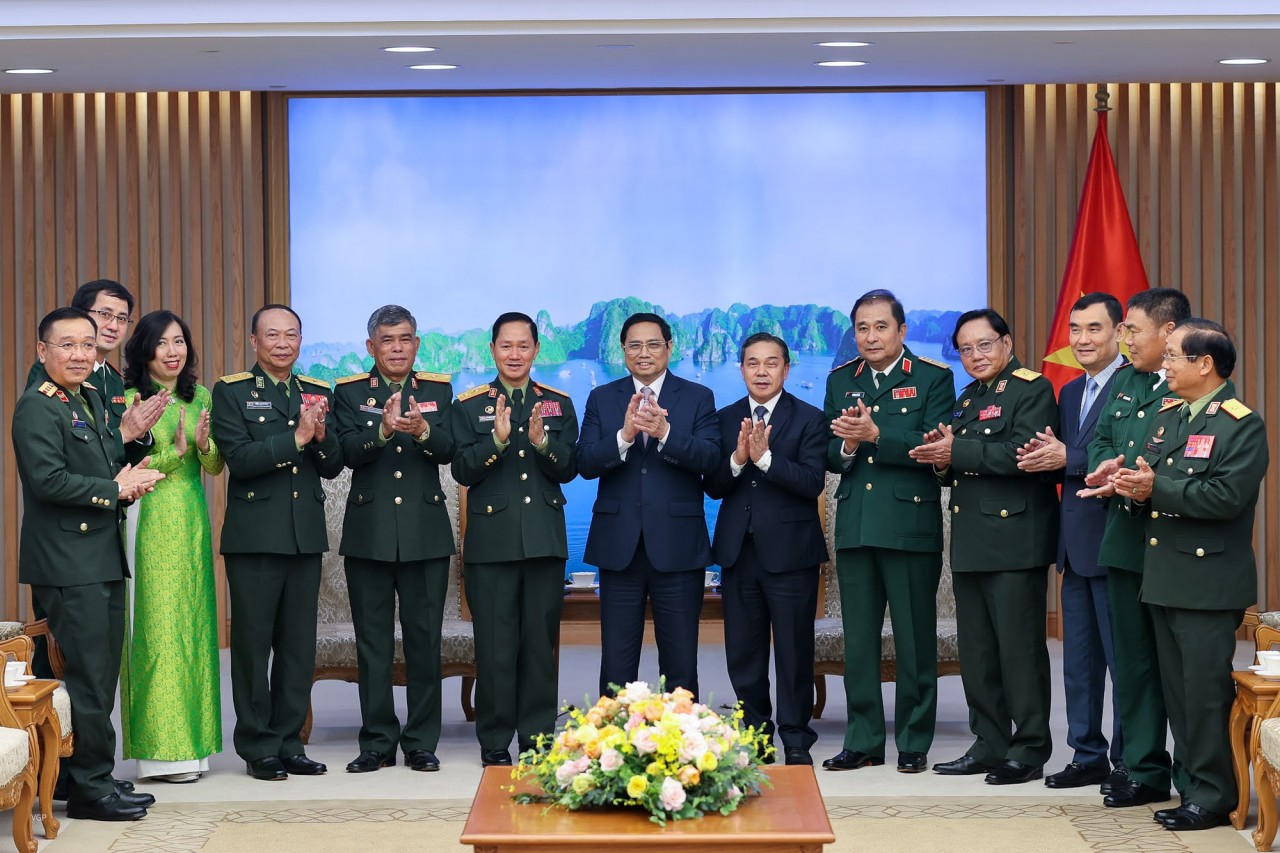 Thủ tướng Phạm Minh Chính tiếp Tổng Tham mưu trưởng QĐND Lào