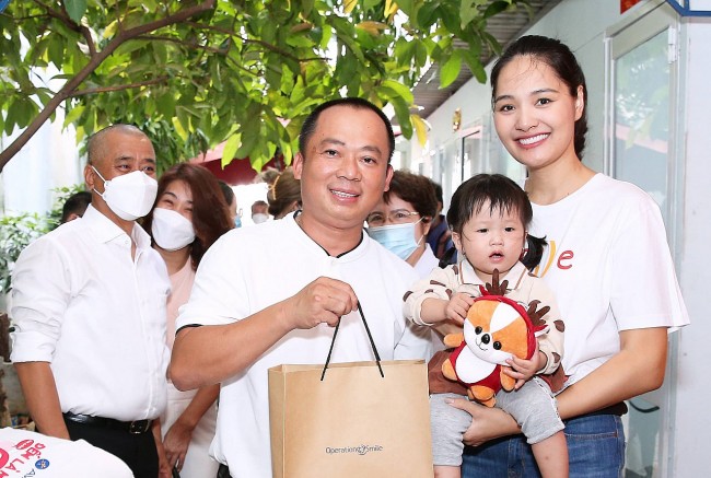 Operation Smile tiếp tục hành trình hỗ trợ trẻ em có hoàn cảnh khó khăn