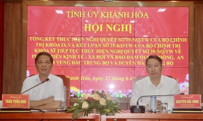 Khánh Hòa tổng kết thực hiện các Nghị quyết, Kết luận của Bộ Chính trị