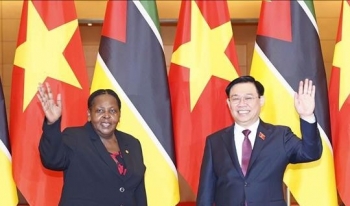 Chủ tịch Quốc hội Cộng hòa Mozambique kết thúc chuyến thăm Việt Nam