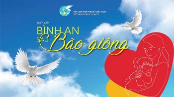 Triển lãm “Bình an sau bão giông” nhân ngày Gia đình Việt Nam 28/6