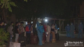 Nghệ An tiếp nhận cách ly 97 công dân nhập cảnh từ Lào
