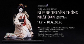Cơ hội chiêm ngưỡng 32 tác phẩm búp bê truyền thống Nhật Bản tại Hà Nội