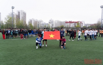 Người Việt tại Nga tổ chức giải bóng đá cộng đồng