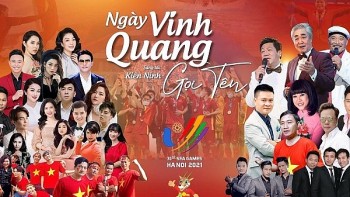 SEA Games 31: Hơn 50 nghệ sĩ hát Ngày vinh quang gọi tên cổ vũ đoàn thể thao Việt Nam