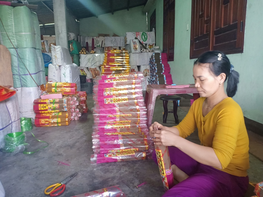Quảng Nam: Làng nghề Quán Hương tất bật cho vụ Tết