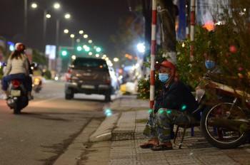 da nang cho hoa tet thua vang nguoi mua