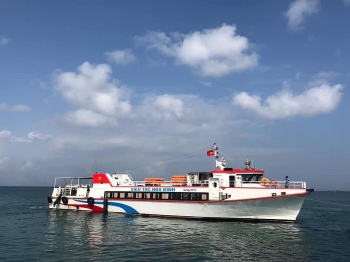 Mở tuyến đường thủy Đà Nẵng - Lý Sơn tạo đà cho du lịch vùng phát triển