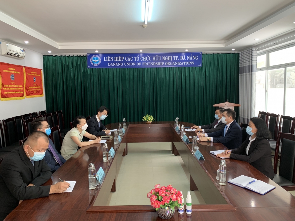 DAFO, Tổng Lãnh sự quán Trung Quốc tại Đà Nẵng thống nhất nhiều hoạt động giao lưu nhân dân năm 2021