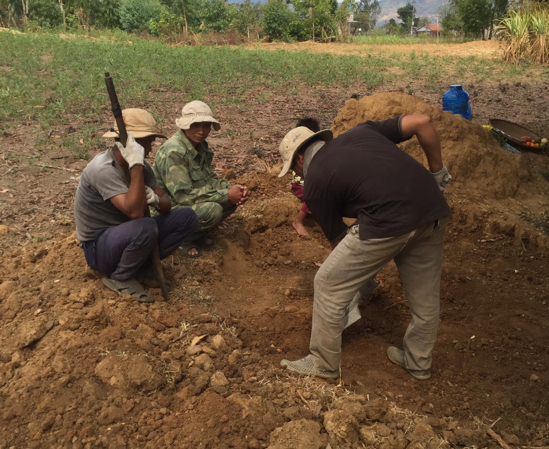 tay nguyen vao mua han nghe dao gieng thue len huong