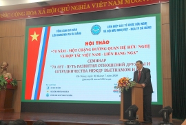 Vun đắp tình hữu nghị bền chặt giữa Việt Nam và LB Nga