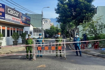 Cảnh giãn cách xã hội theo chỉ thị 16 tại 4 phường ở Đà Nẵng