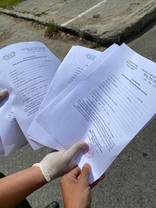 Cấp giấy đi đường sai quy định, một doanh nghiệp ở Đà Nẵng bị xử phạt