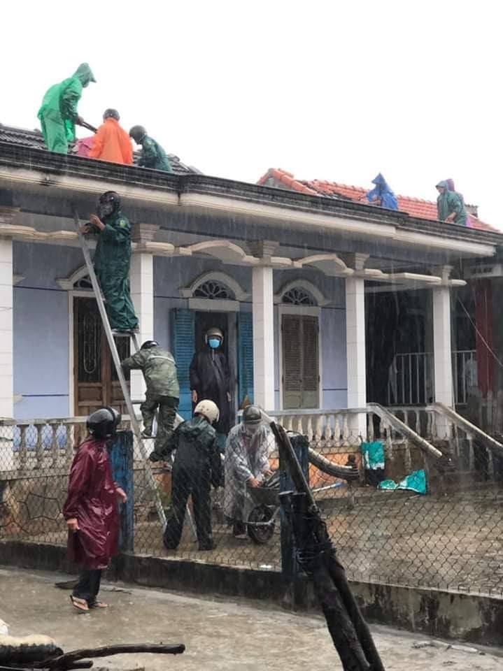 Sơ bộ thiệt hại bão số 5 gây ra tại một số tỉnh miền Trung