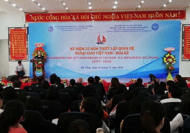 Kỷ niệm 25 năm quan hệ ngoại giao Việt - Mỹ tại Đà Nẵng: kỳ vọng vào sự phát triển mạnh mẽ của hai nước trong tương lai.