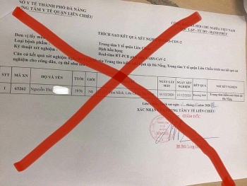 Làm giả phiếu xét nghiệm COVID-19, 2 điều dưỡng ở Đà Nẵng bị xử phạt