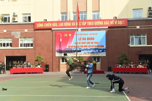 Sẵn sàng bảo vệ tuyệt đối an toàn Đại hội XIII của Đảng