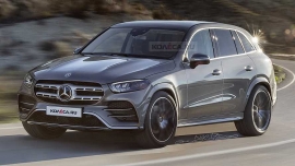 Mercedes GLC 2022 lộ hình ảnh đầu tiên, khẳng định 