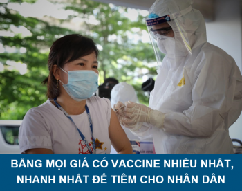 Hơn 5,5 triệu liều vắc xin COVID-19 đã được tiêm chủng tại Việt Nam