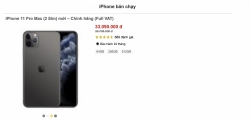Giá 3 bản iPhone 11 xách tay giảm mạnh