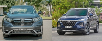 Mua xe SUV 7 chỗ tầm hơn 1 tỷ đồng: Honda CR-V hay Hyundai Santa Fe?