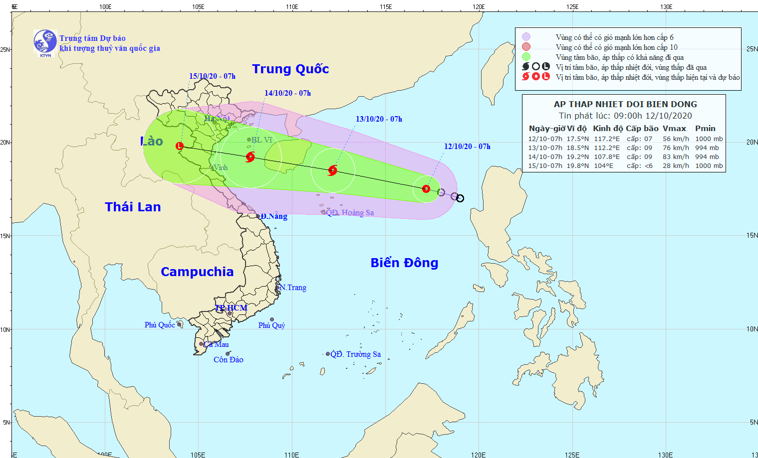 Biển Đông sẽ đón liên tiếp 2 cơn bão trong ít ngày?