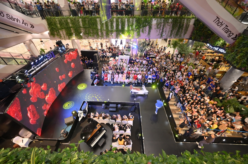 Yamaha Grande Fashion Show thỏa lòng những “tín đồ” Grande tại Hà Nội