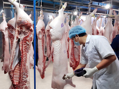 Xuất khẩu thịt giảm mạnh trong tháng đầu năm 2022