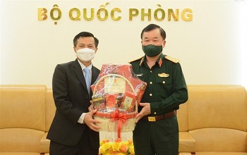 Việt - Lào tăng cường hợp tác quốc phòng