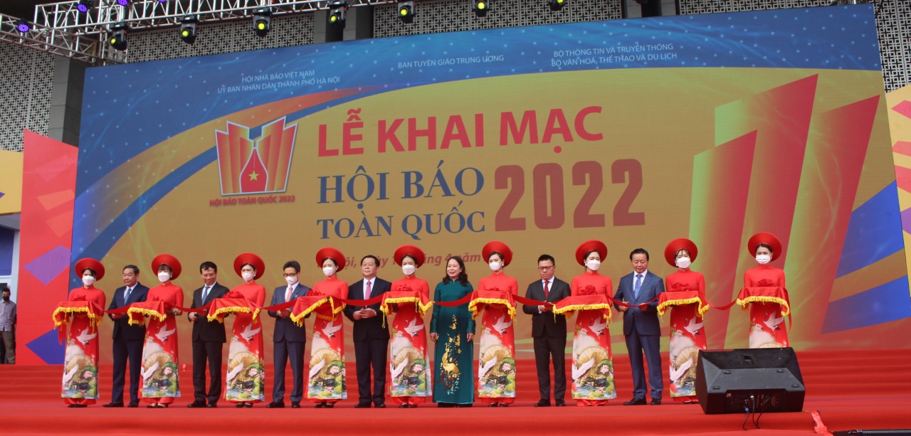 Khai mạc hội báo toàn quốc 2022: Báo chí Việt Nam đoàn kết, chuyên nghiệp, hiện đại và nhân văn