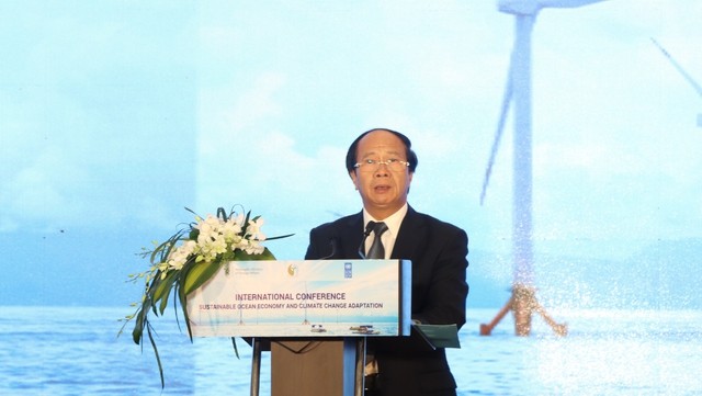Phó Thủ tướng Lê Văn Thành phát biểu khai mạc - Ảnh: Báo Chính phủ