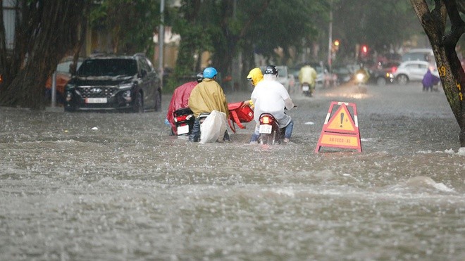 Hà Nội có mưa lớn - Ảnh minh họa.