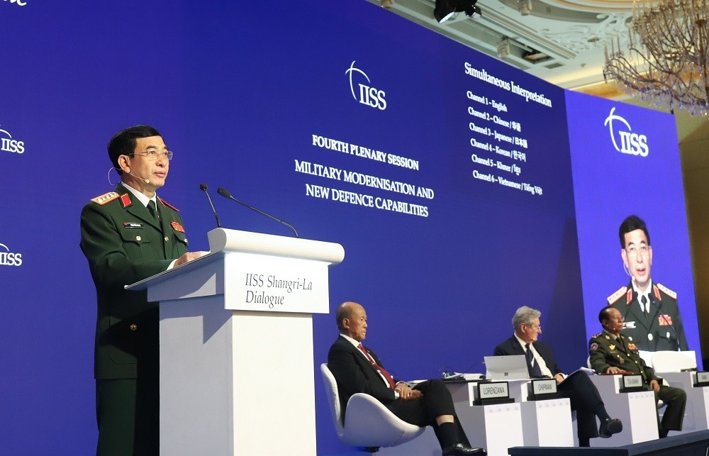 Toàn văn bài phát biểu của Đại tướng Phan Văn Giang tại Đối thoại Shangri-La 2022