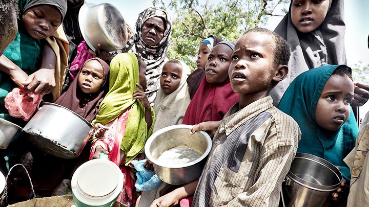 Hạn hán gây mất an ninh lương thực nghiêm trọng ở vùng Sừng châu Phi