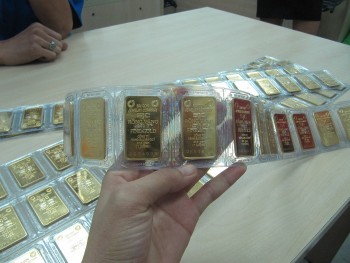 Ngày 21/6: giá vàng SJC tăng, cao hơn vàng thế giới gần 17 triệu đồng/lượng