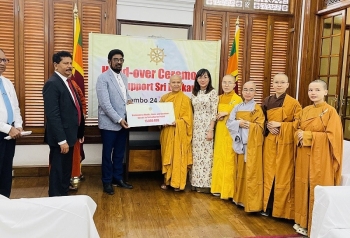 Tăng ni và nhà hảo tâm Việt Nam ủng hộ Sri Lanka vượt qua khủng hoảng