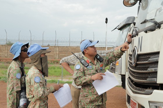 Đội Công binh Việt Nam đã lập 2 đội cứu hộ khẩn cấp tại phái bộ Abyei