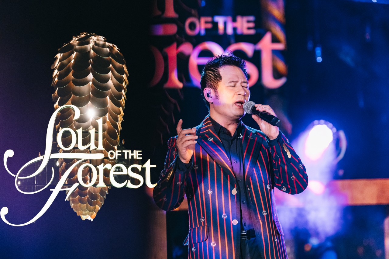 Ca sĩ Bằng Kiều xúc động khi lần đầu hát giữa rừng thông trong Soul Of The Forest