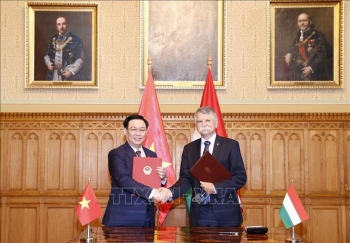 Ký Thoả thuận hợp tác mới giữa Quốc hội Việt Nam và Quốc hội Hungary