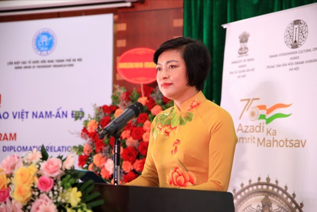 Giao lưu hữu nghị kỷ niệm 50 năm thiết lập quan hệ ngoại giao Việt Nam-Ấn Độ