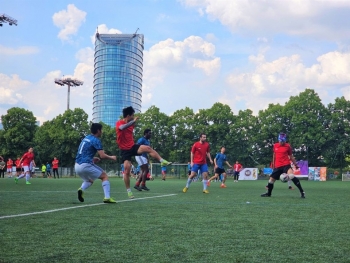 Giao lưu bóng đá thanh niên, sinh viên Việt Nam tại châu Âu