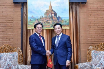 Bộ trưởng Ngoại giao Bùi Thanh Sơn gặp Phó Thủ tướng, Bộ trưởng Ngoại giao Lào