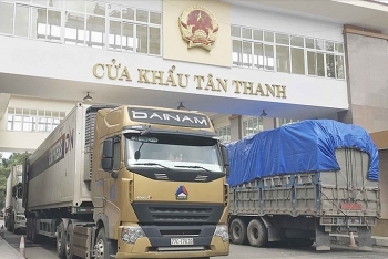 Cửa khẩu Tân Thanh đã hoạt động bình thường sau khi đột ngột tạm dừng