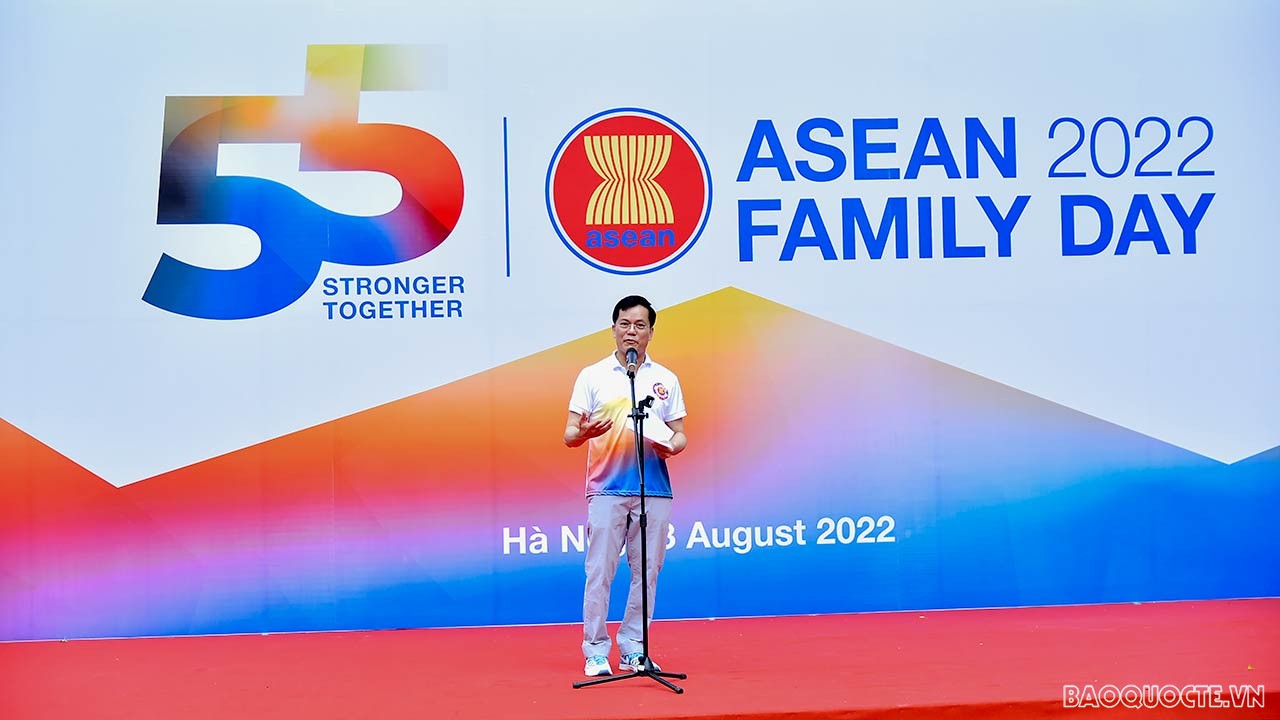 ASEAN Family Day 2022: Nơi kết nối đồng nghiệp, bạn bè, gia đình trong Cộng đồng ASEAN và đối tác tại Hà Nội