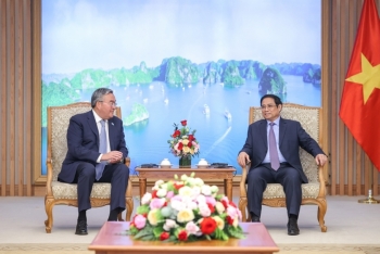 Thủ tướng tiếp xã giao Phó Thủ tướng, Bộ trưởng Ngoại giao Kazakhstan