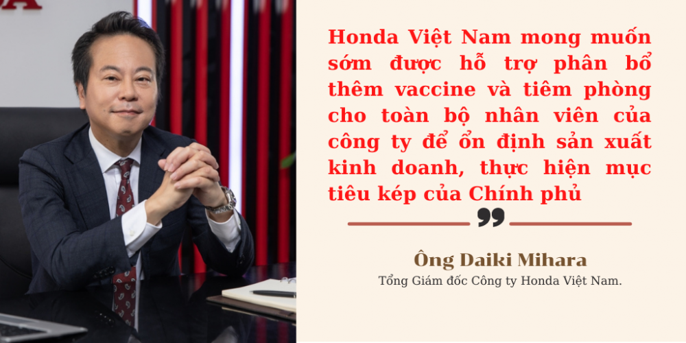 Tổng Giám đốc Honda Việt Nam: Để đạt "Mục tiêu kép" không thể thiếu sự hỗ trợ của Chính phủ