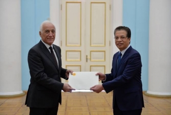 Đại sứ Đặng Minh Khôi trình Thư ủy nhiệm lên Tổng thống Armenia